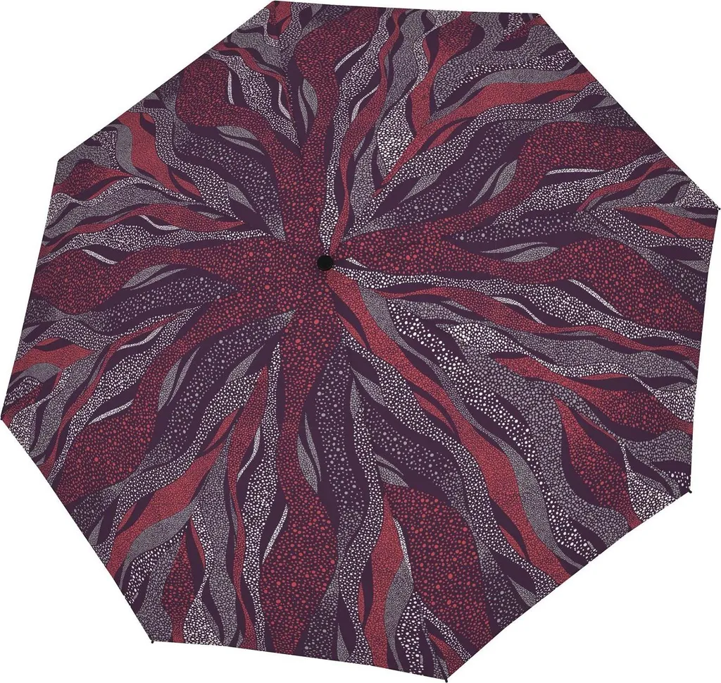 Parapluie de Poche Automatique Fiber Magic Framboise Solide et Léger