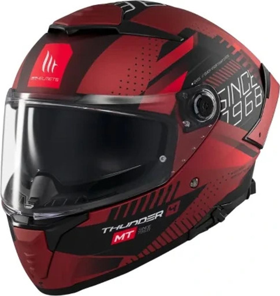 Mt Helmets Thunder 4 Sv Luminence Integralhelm Rot XS Rot XS