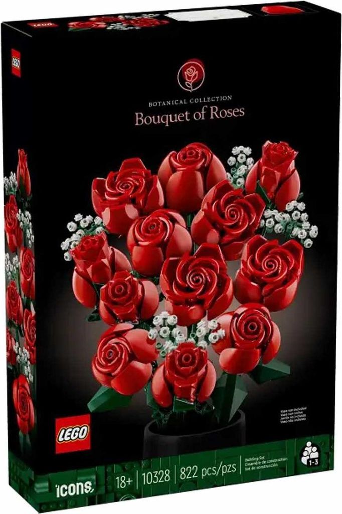 10328 - Icônes LEGO - Bouquet de roses Image du produit 