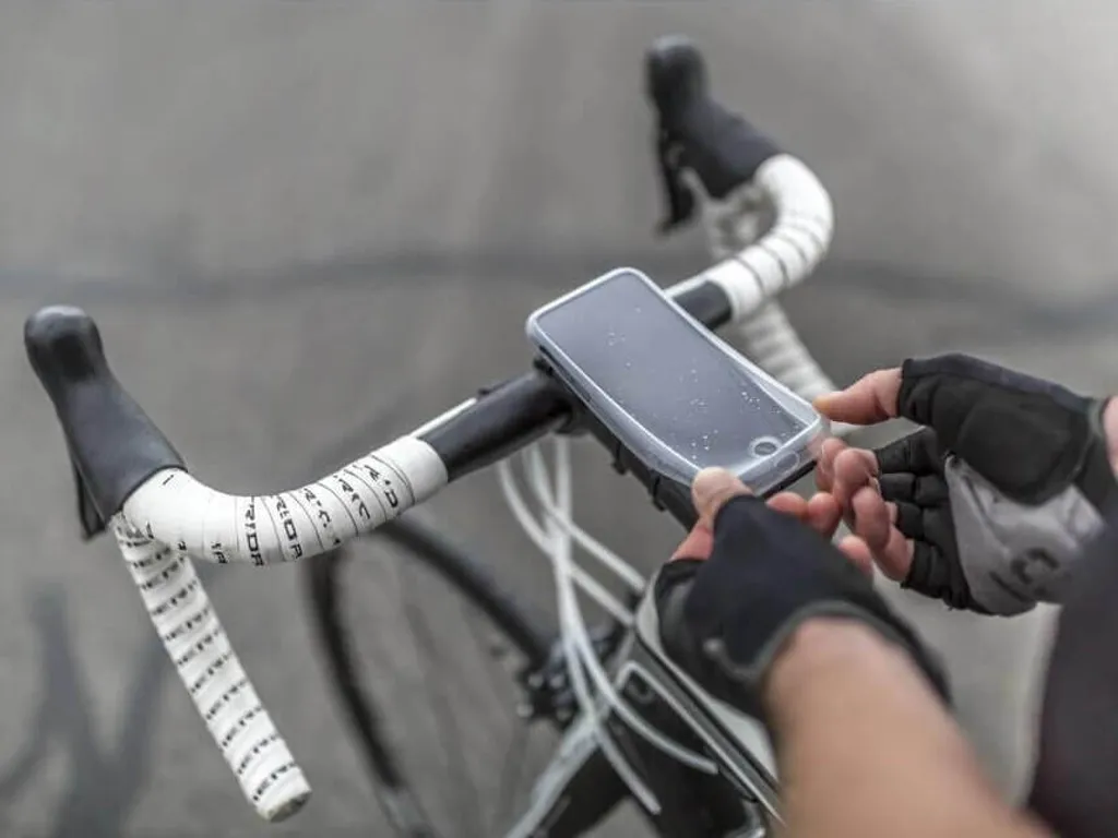 Équipement Vélo iPhone 11 Quad Lock Poncho pour Cyclisme sous la Pluie