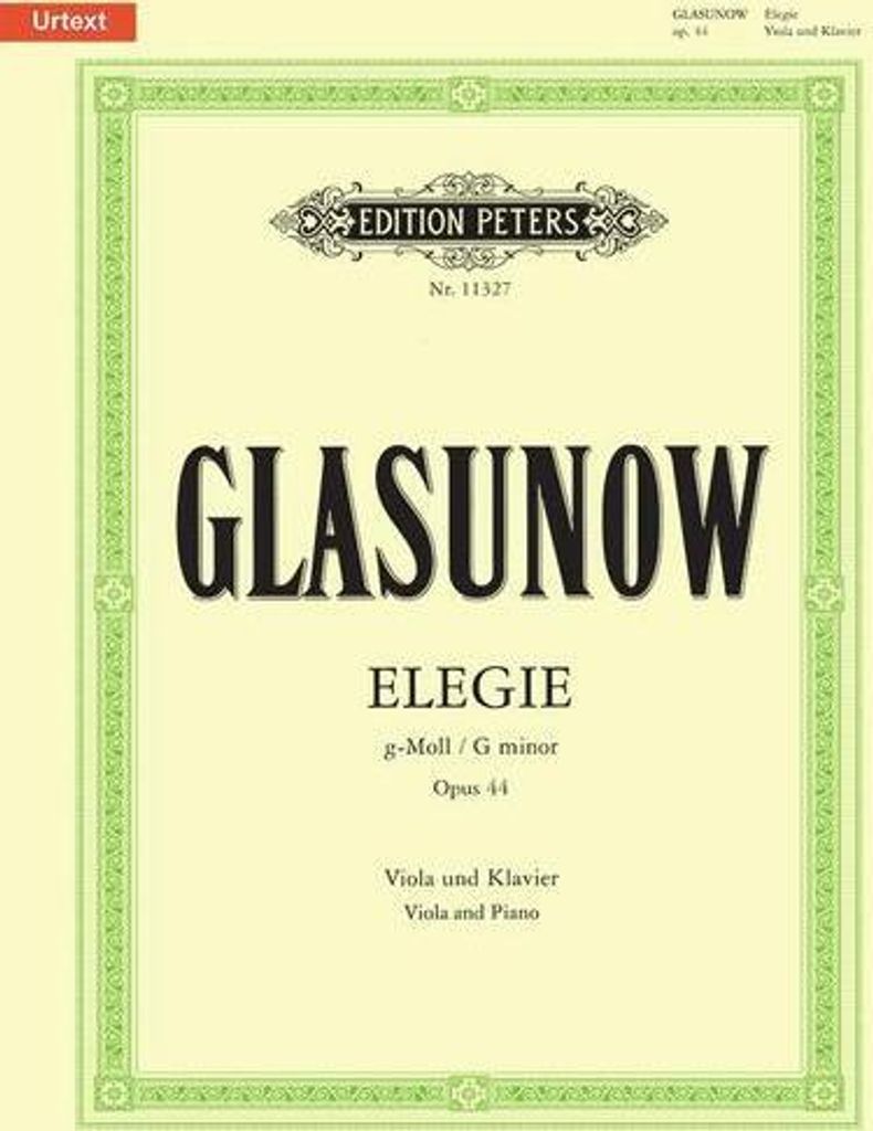Elegie for viola & piano Op.44