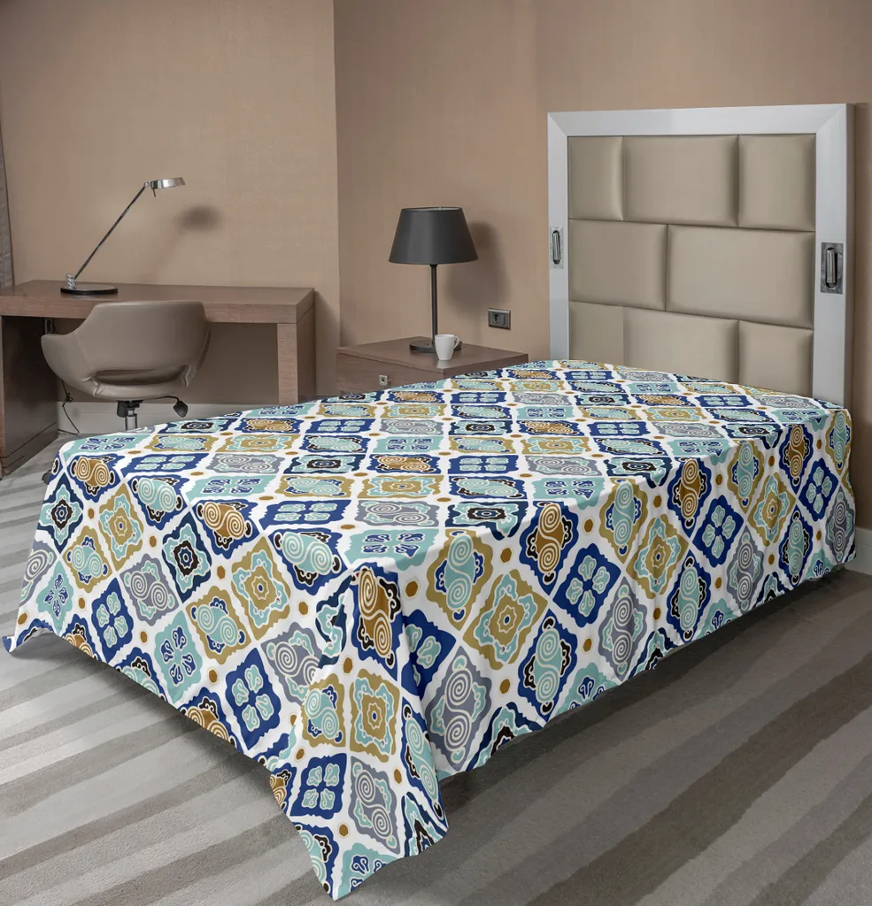 Lenzuolo Orientale ABAKUHAUS 190x100 cm | Stile Asiatico Multicolore