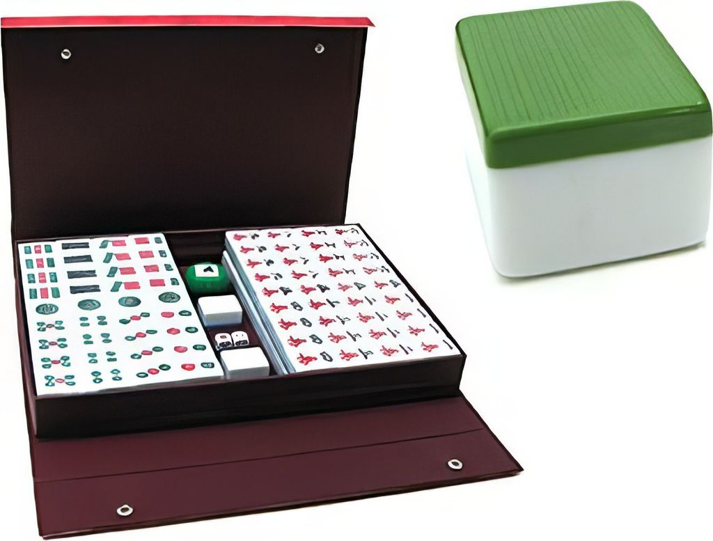 XXL Mah-Jongg auch Mahjongg oder Mahjong, 5 KG grün Produktbild 