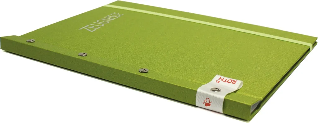 Porte-revue ROTH Metallium Vert - Finition Métal Robuste avec Vis