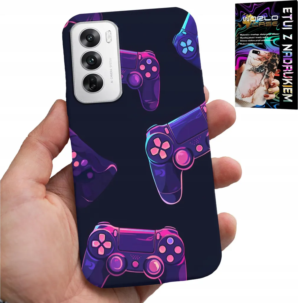Custodia Oppo Reno12 5G Gaming Edition - Protezione 360° con Lamina