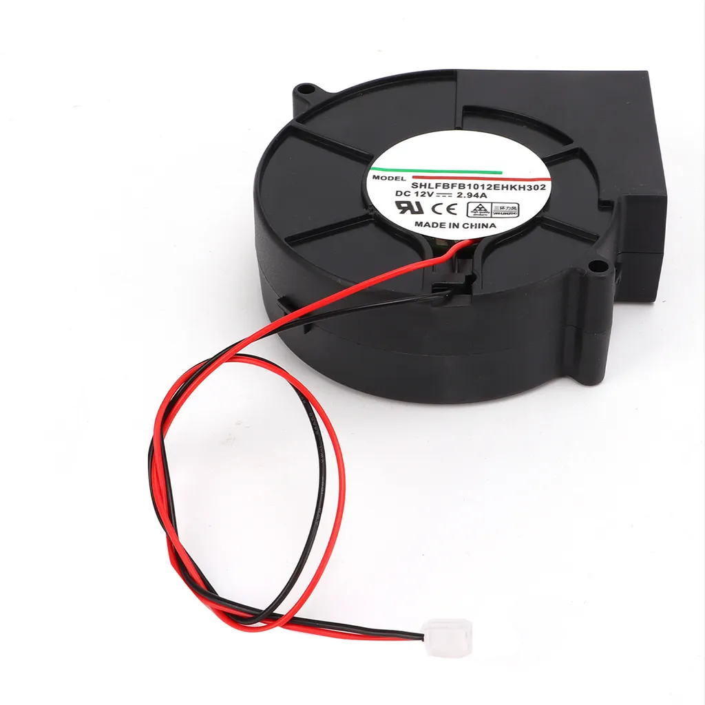 Ventola di Soffiaggio 12V 9733 - Alta Pressione per DIY e Stampanti - 2