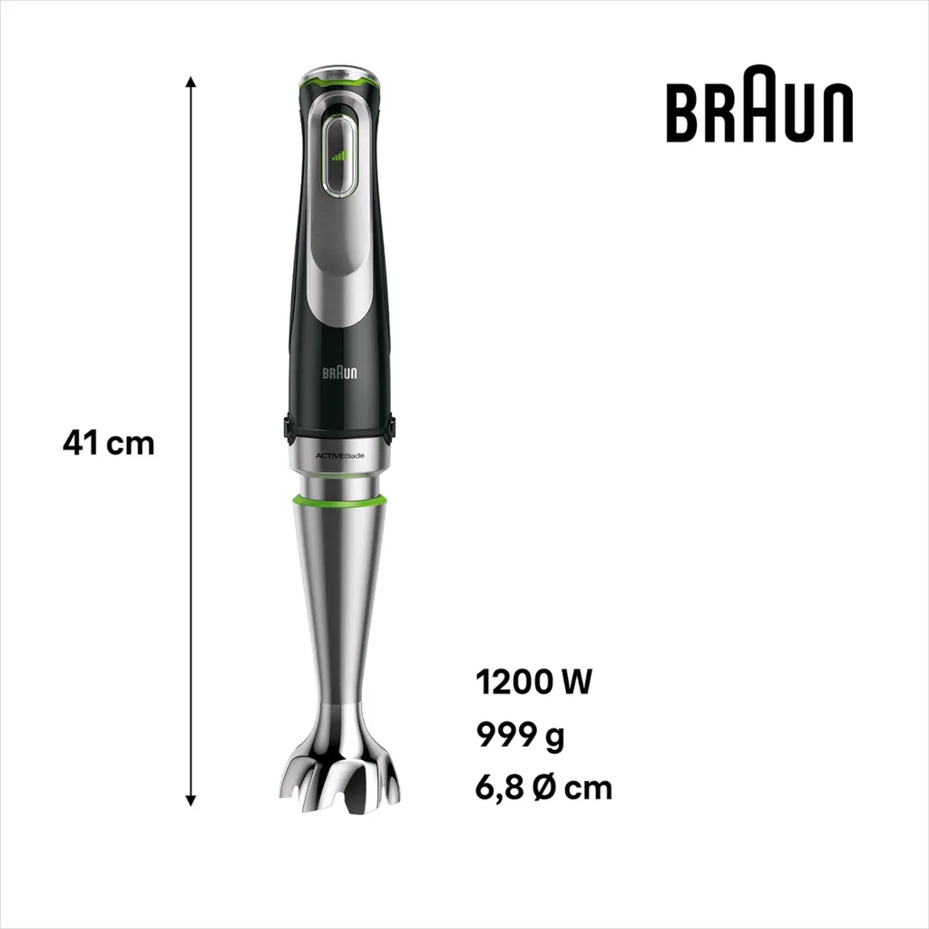 Braun MQ 9147X MultiQuick 9 Blender 1200W Technologie ActiveBlade - 11