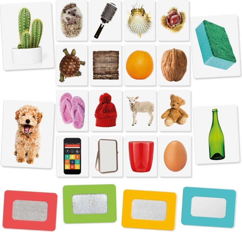 Bauer HEADU Montessori Tastkarten 1-4 Jahre