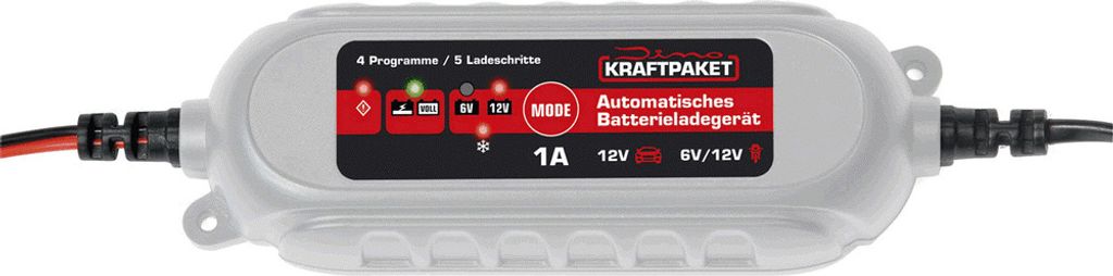 Dino Batterieladegerät Kraftpaket Kfz Auto Motorrad Produktbild 3
