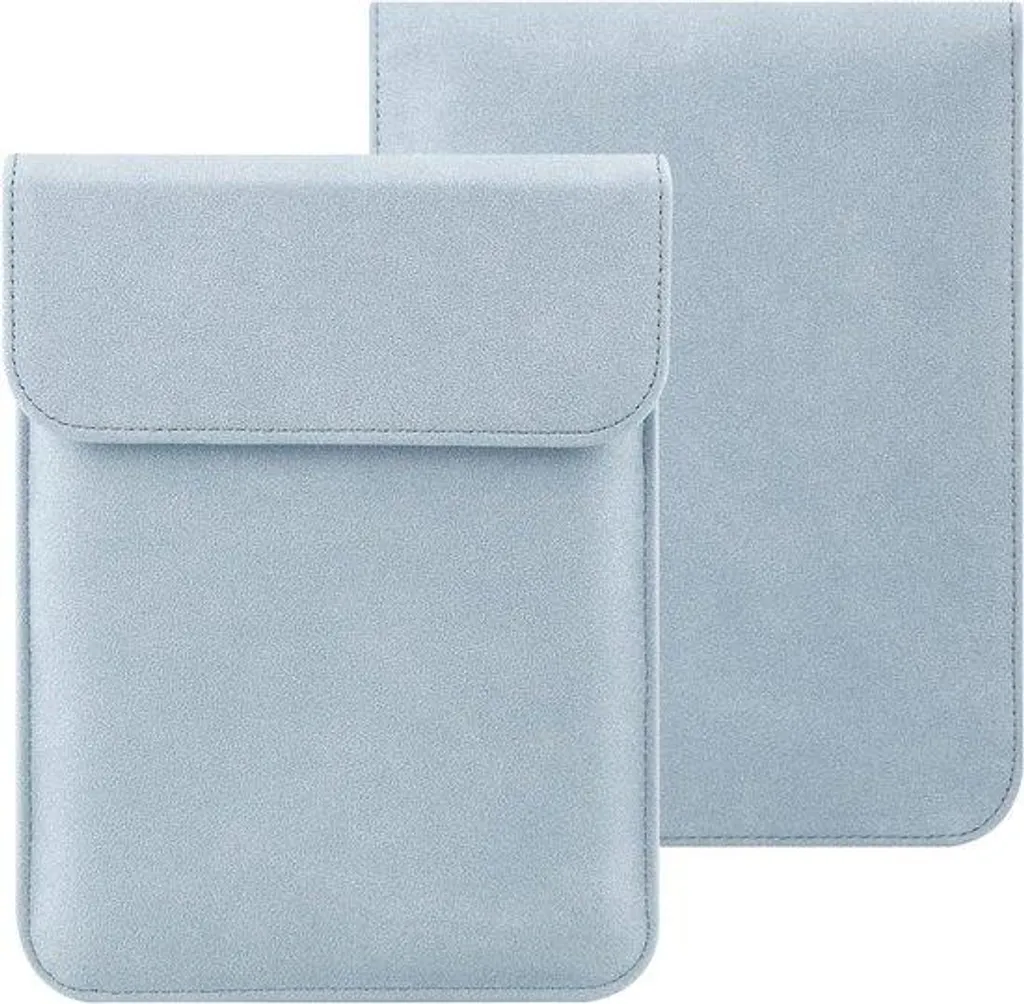 Housse liseuse 6-6,8 pouces anti-rayure bleue élastique robuste