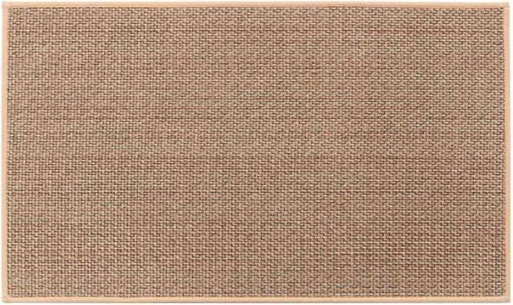 Küchenmatte – Rutschfest – Leinen – 44 x 75 cm – Öl- und wasserabweisend – Braun