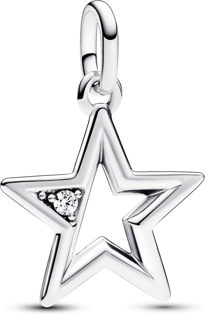 Funkelnder Stern Medaillon von PANDORA aus Sterlingsilber, Produktbild 
