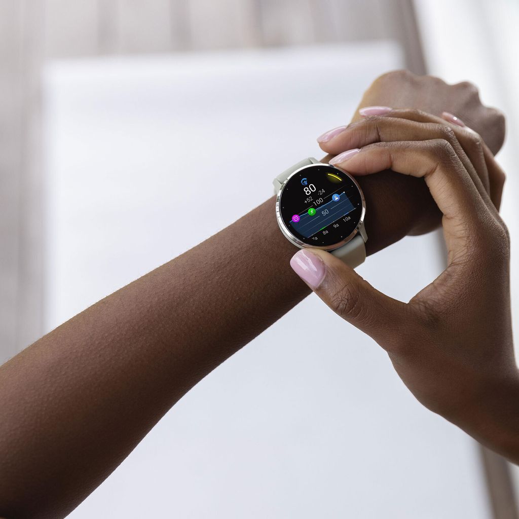 VENU 3S Elfenbein/Softgold Smartwatch Produktbild 15