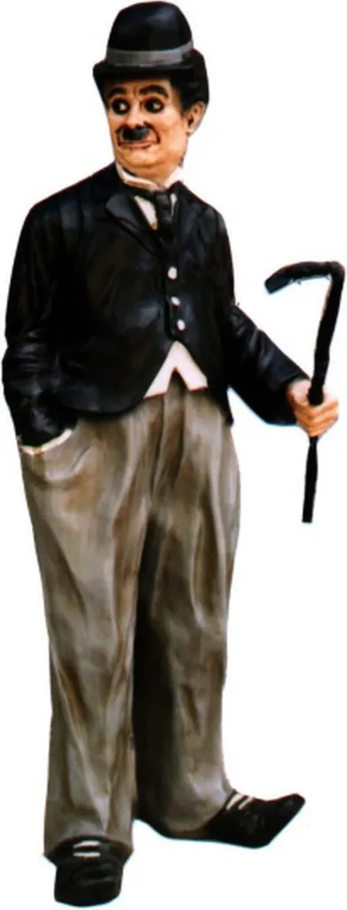 Décoration de Bureau Statue Charlie Chaplin Idée Cadeau Cinéphile 5358