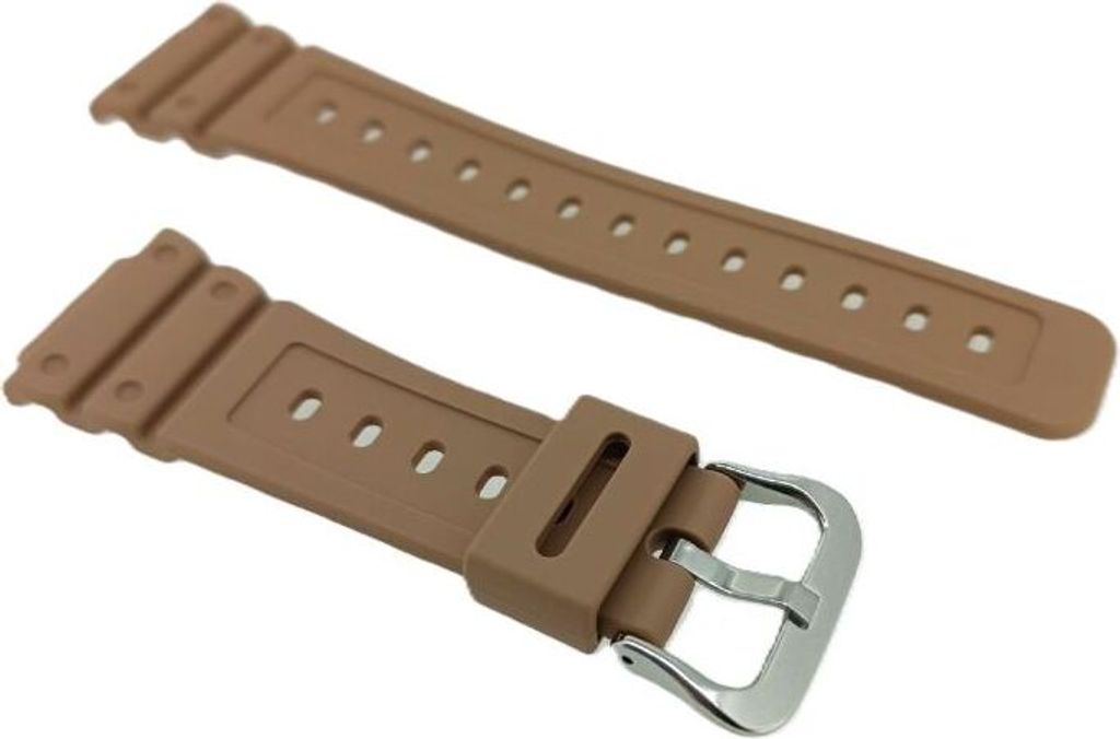 Casio G-Shock 10634397 Uhrenarmband Resin braun > DW-5600NC-5
