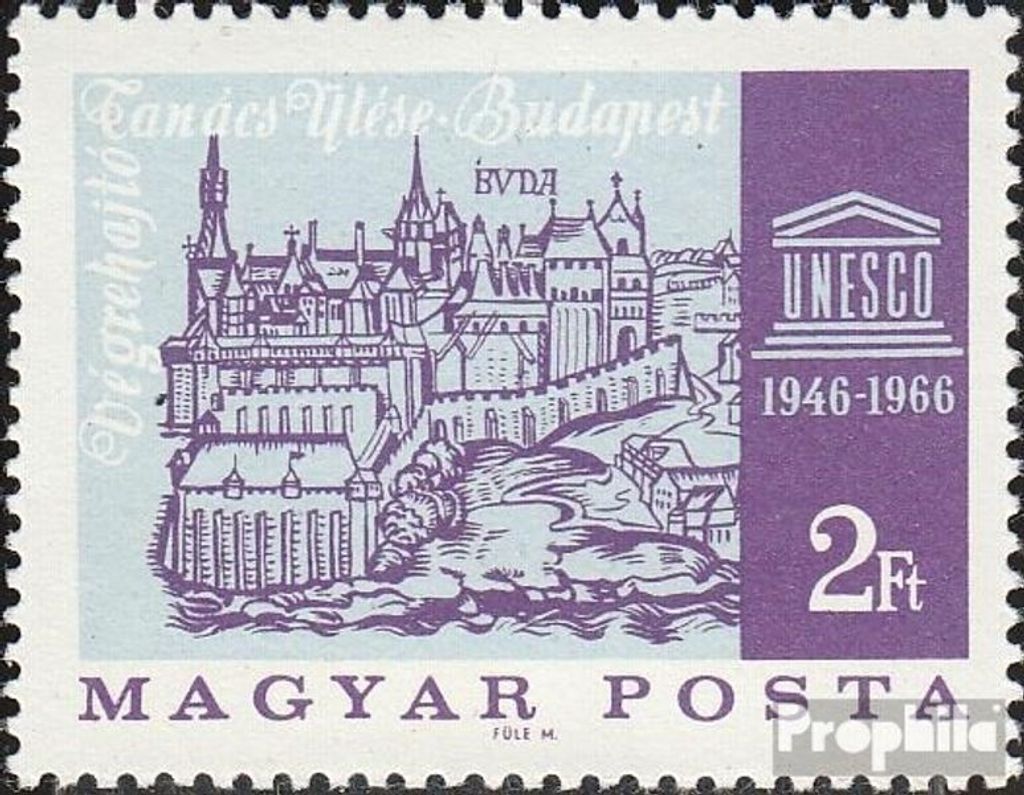 Briefmarken Ungarn 1966 Mi 2241A (kompl.Ausg.) postfrisch UNESCO