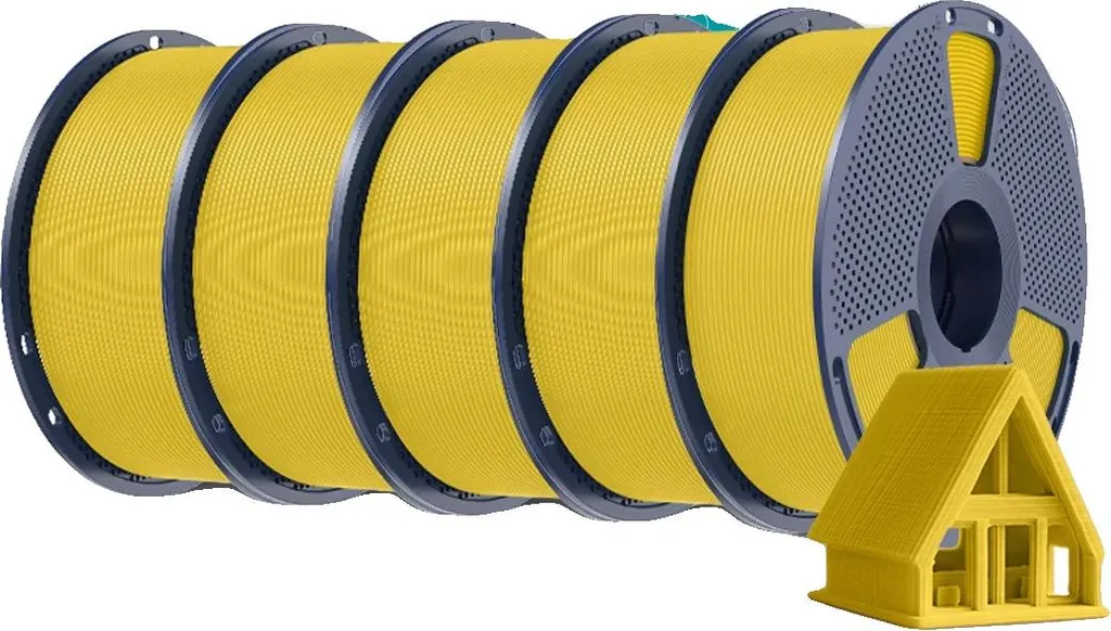 Filament PLA Jaune pour Prototypage Rapide et Maquettes Haute Précision
