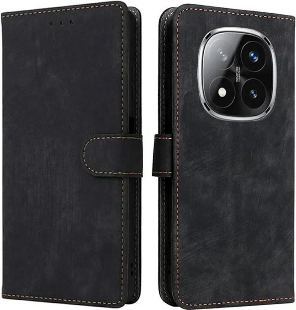 Cover a Libro RFID per Redmi Note 14 Pro+ Plus 5G - Nero Business