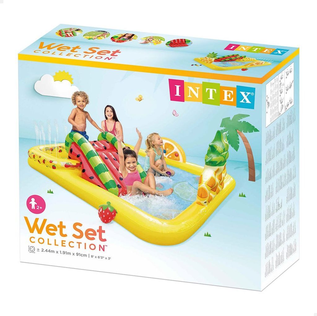 Plac zabaw owocowy 244 x 191 x 91 cm INTEX 57158 Produktbild 14