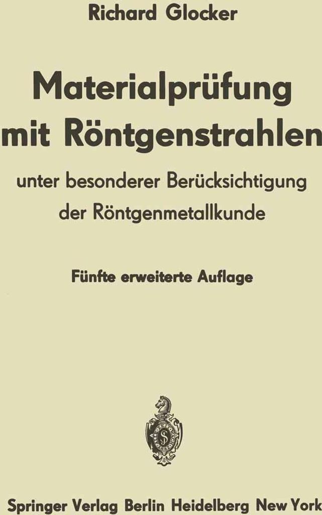 Materialprüfung mit Röntgenstrahlen