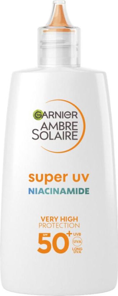 GARNIER - Niacinamidem SPF 50+ Ambre Solaire Super UV Niacinamide - Ochranný fluid proti nedokonalostem 40ml