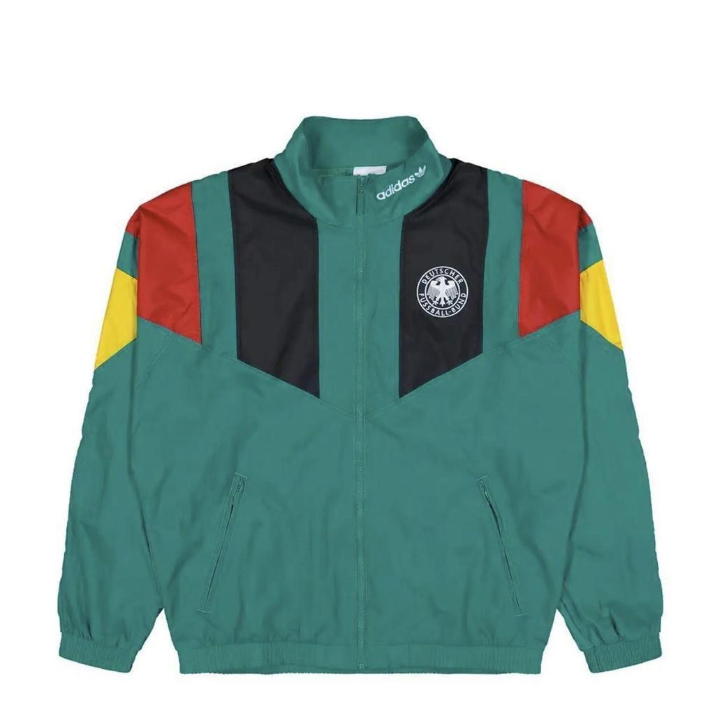 Adidas Deutschland EQT Trainingsjacke WM 2026 Grün KG2281 - Produktbild 