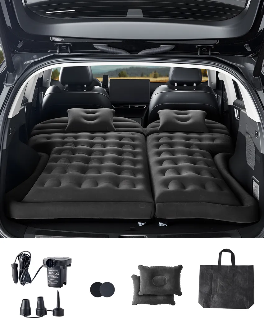 Matelas portable voiture pour dormir en SUV lors de vos road-trips