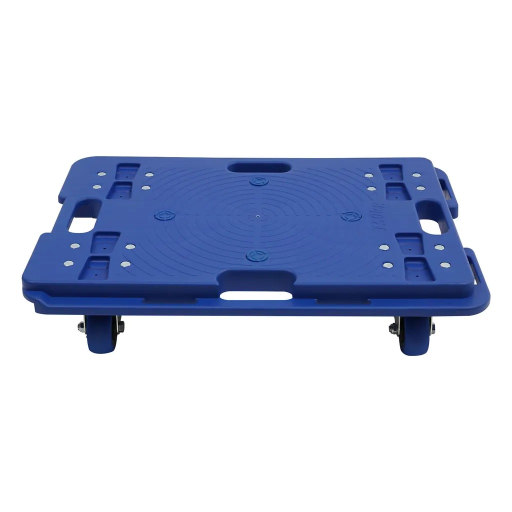 Chariot de déménagement pour meubles et outils charge 150kg bleu robuste