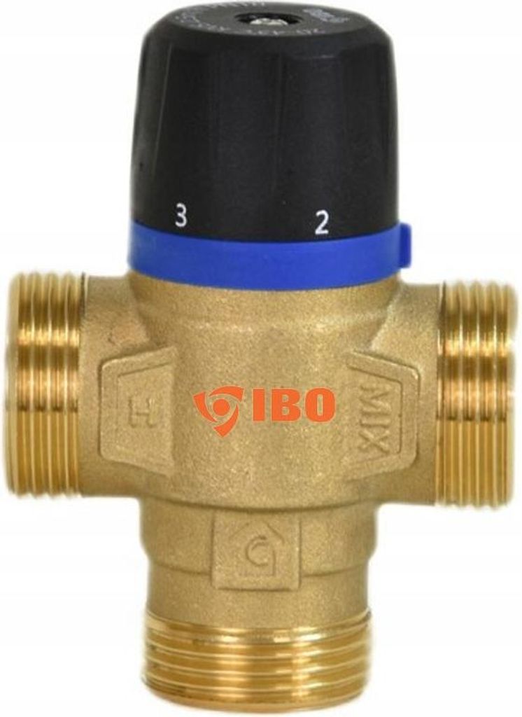 IBO | Thermostatventil MIX DN25 - 20-43°C - Präzise Temperaturregelung - Hohe Effizienz - Robust