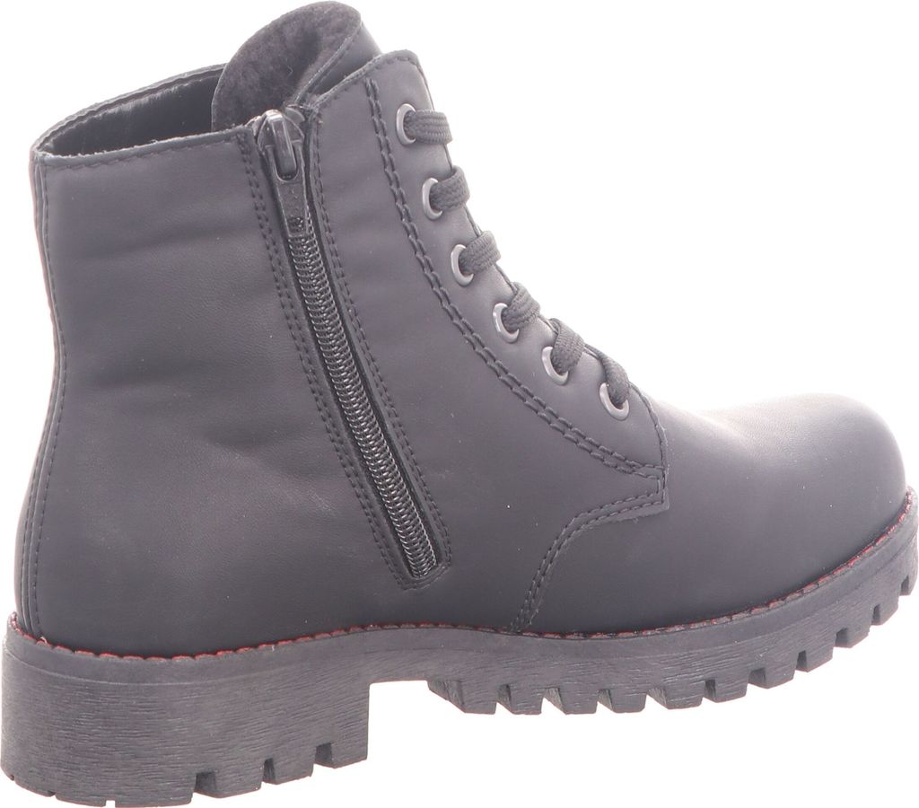 Rieker Schnürstiefel - Tiefschwarz Kunstleder Größe: 39 Produktbild 50