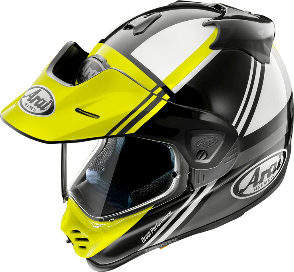 ARAI TOUR-X5 Cosmic Helm - Neon Gelb Größe: M