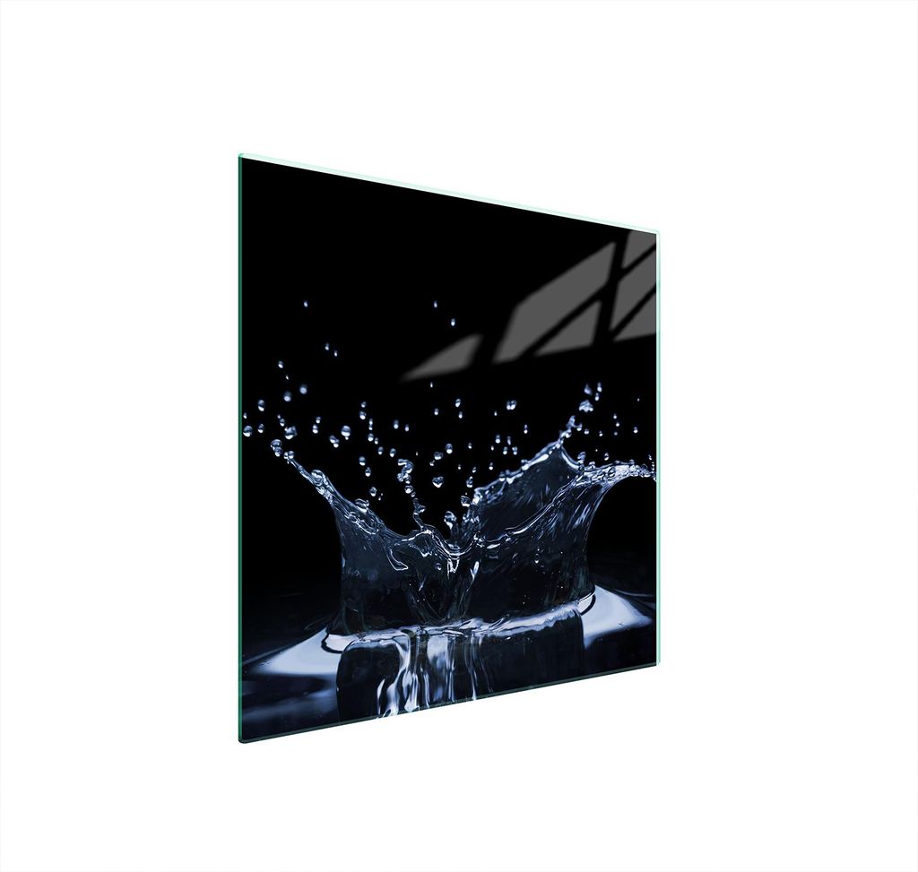 Glasschutzplatte Für Herd 50X52 Wasser