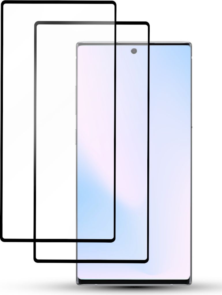 2-Pack Samsung NOTE 10 PLUS 5G Displayschutzfolie aus 9H gehärtetem Glas