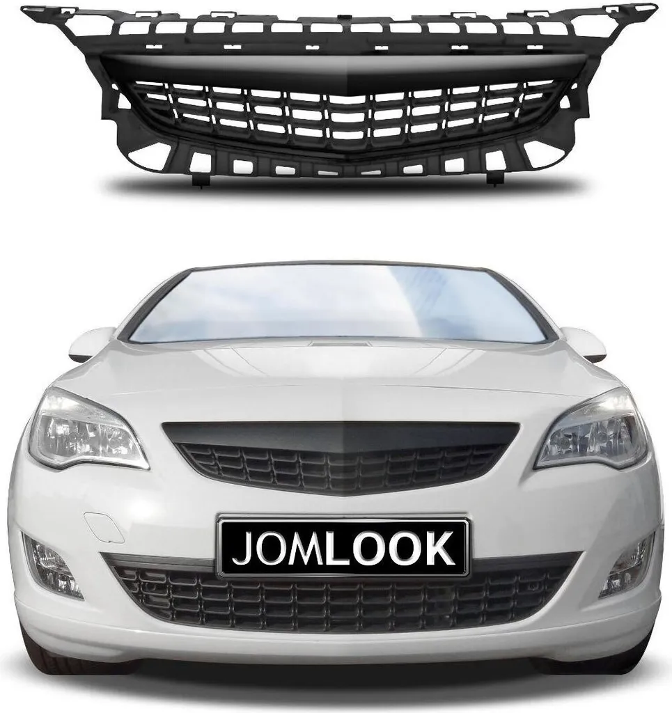Grille de calandre sport noire pour Opel Astra J 5 portes 2009-2012