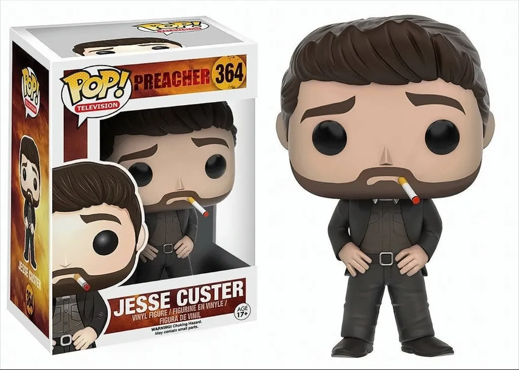 Figurine Funko Pop Jesse Custer Preacher en Vinyle pour Collectionneur