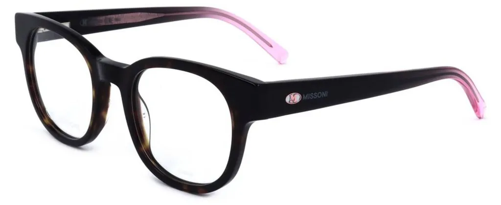 Lunettes Missoni MMI 0099 086 légères et résistantes coloris Havane