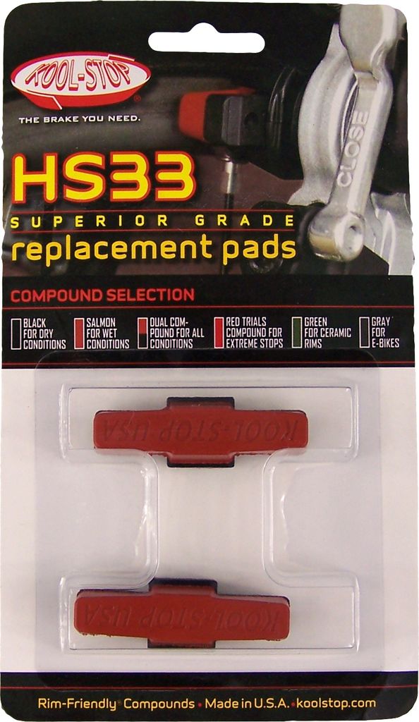 KoolStop Bremsschuh Magura salmon rot HS11 HS22 HS33 HS24 Produktbild 