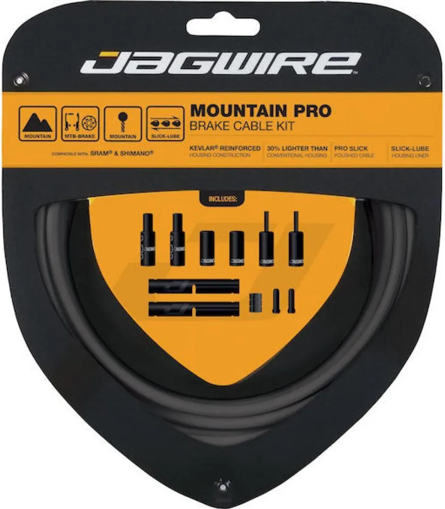 Câbles de Frein Jagwire Mountain Pro KEB-SL Gris Technologie Sans-Compression
