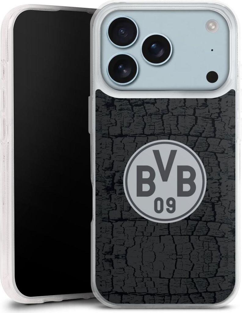 DeinDesign Handyhülle für Apple iPhone 17 Pro Silikon Hülle Case Smartphone Schutzhülle BVB Borussia Dortmund Trikot