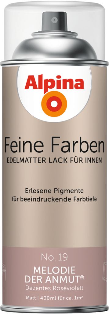 Alpina Feine Farben Sprühlack No. 19 Melodie der Anmut edelmatt 400 ml