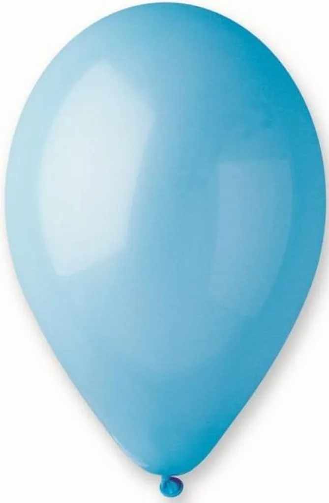 Ballons de baudruche bleu pastel résistants de 30 cm contre l'éclatement