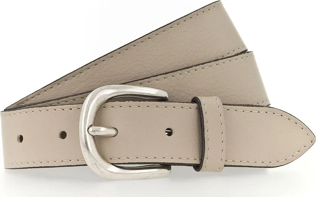 Cintura Vanzetti 30mm Pelle Beige Dark Vanilla W95 - Accessorio Donna