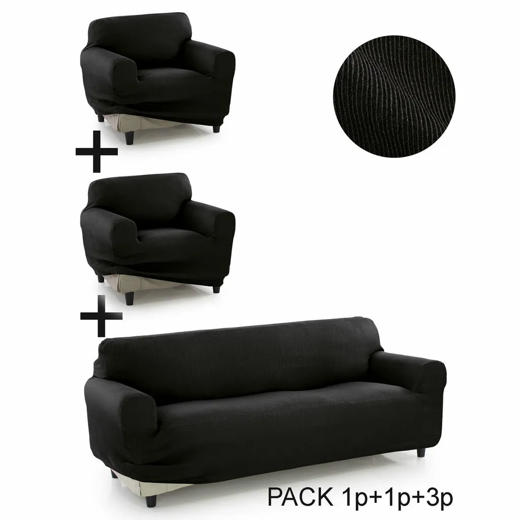 SOFAKOVER Design Esclusivo: Copridivano 3 Posti e 2 Posti Singoli - 2