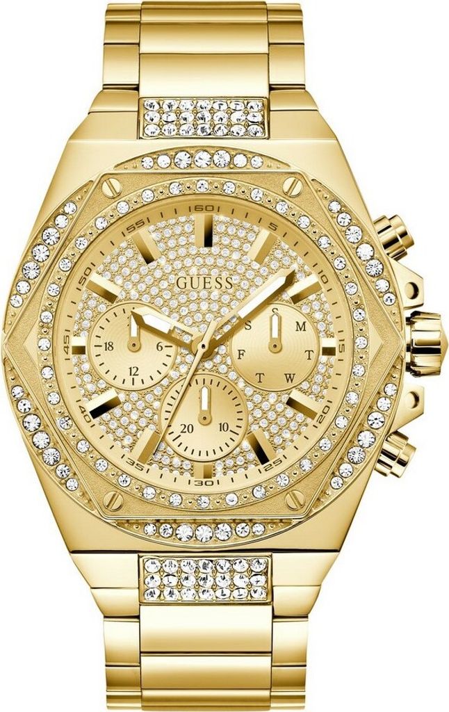 Guess GW0899G2 CYRKONIE goldene Uhr