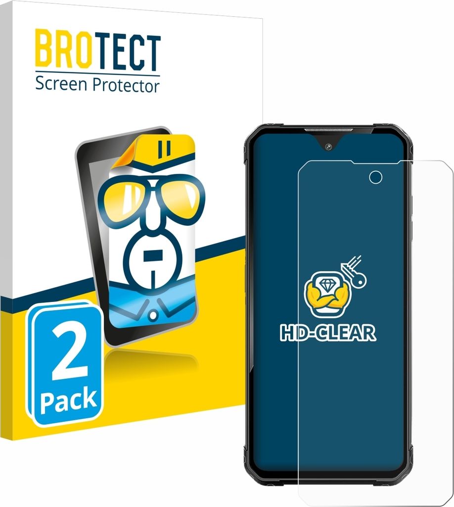 2x Für iiiF150 Air 1 Ultra Plus (2023) Schutzfolie BROTECT Displayschutz Display Schutz Folie Klar Transparent