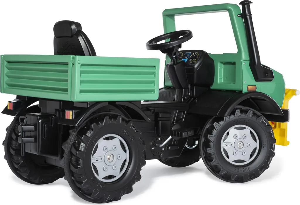 Jouet à pédales Mercedes Unimog résistant pour terrains difficiles - 5
