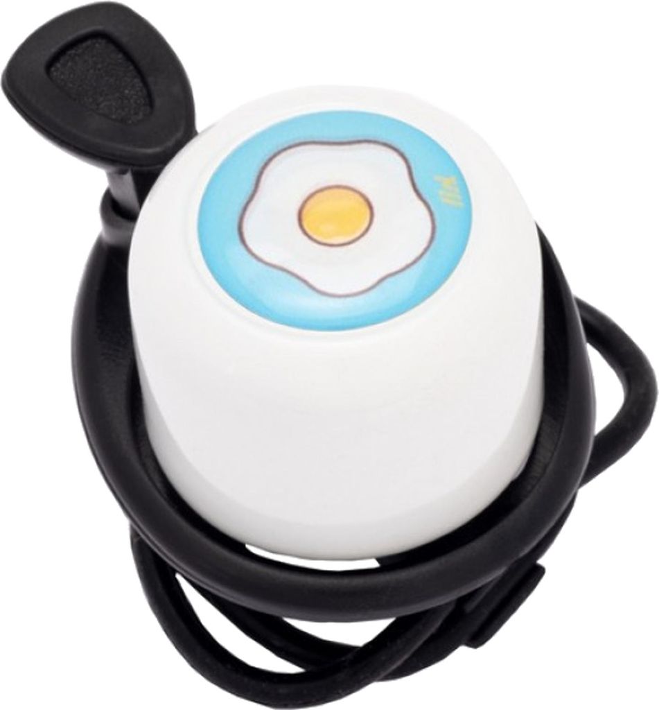 Liix Fahrradklingel Scooter Bell , Sunny Side Up - Weiß