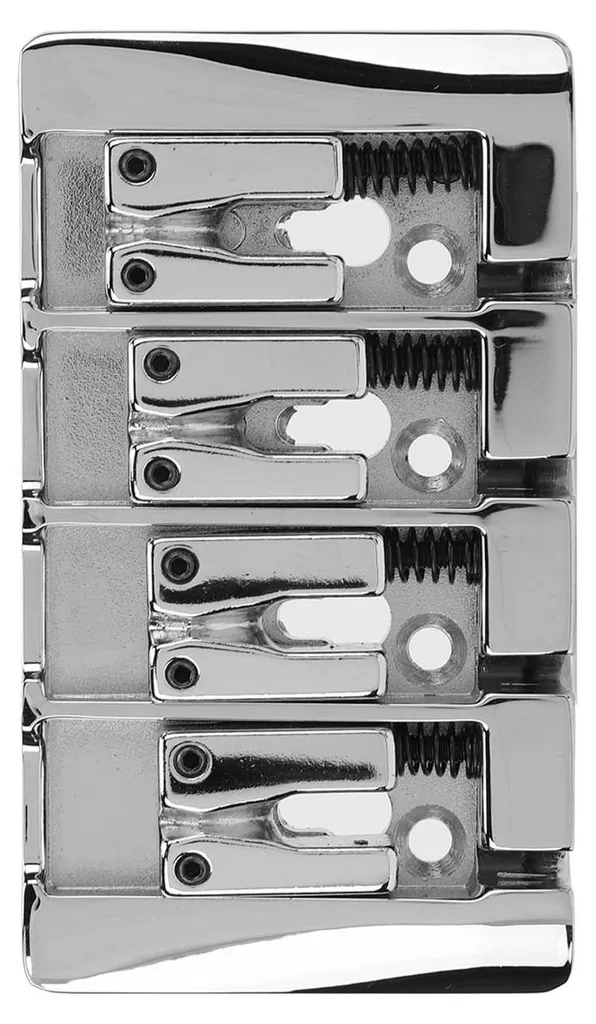Chevalet pour Basse Électrique 4 Cordes Argenté Idéal Restauration - 16