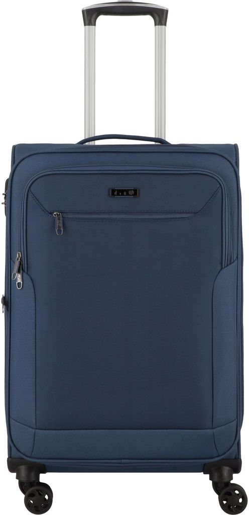 d&n Travel Line 6864 4-Rollen Trolley 66 cm Produktbild 