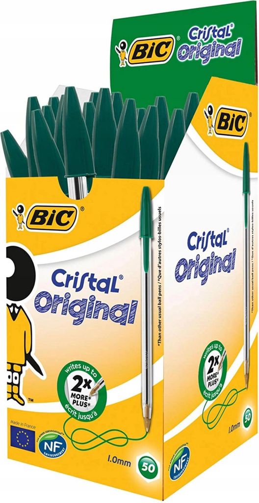 BiC® 8373629 Cristal® Original biros - 0,4 mm, verde Immagine del prodotto 